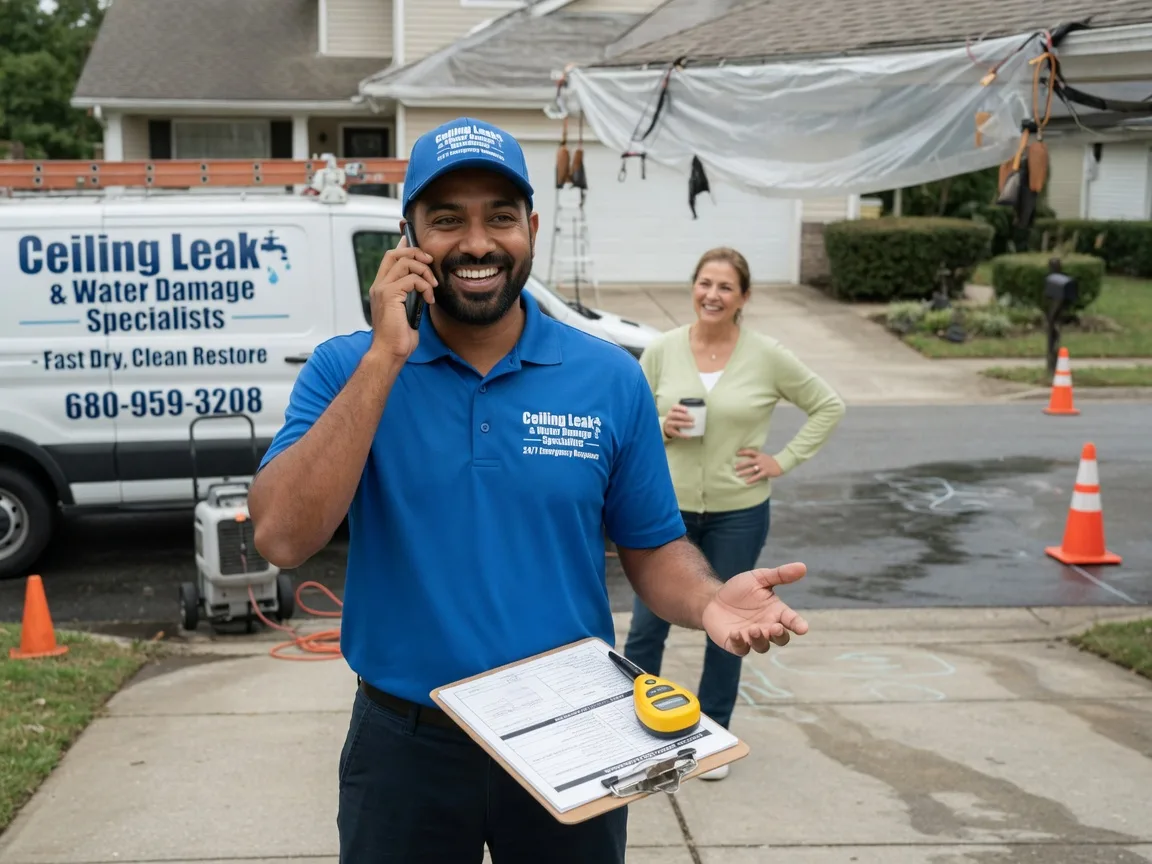 Ceiling Leak Cleanup Montgomery City, MO FAQs